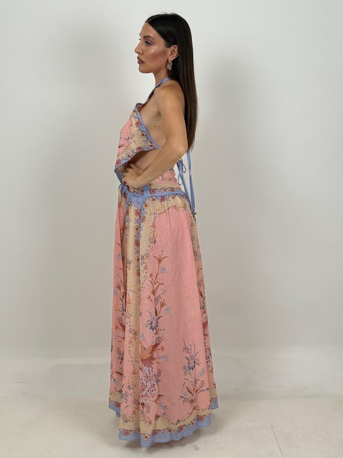 Abito MELODY - Abito lungo con schiena nuda - COLLEZIONE CHIC