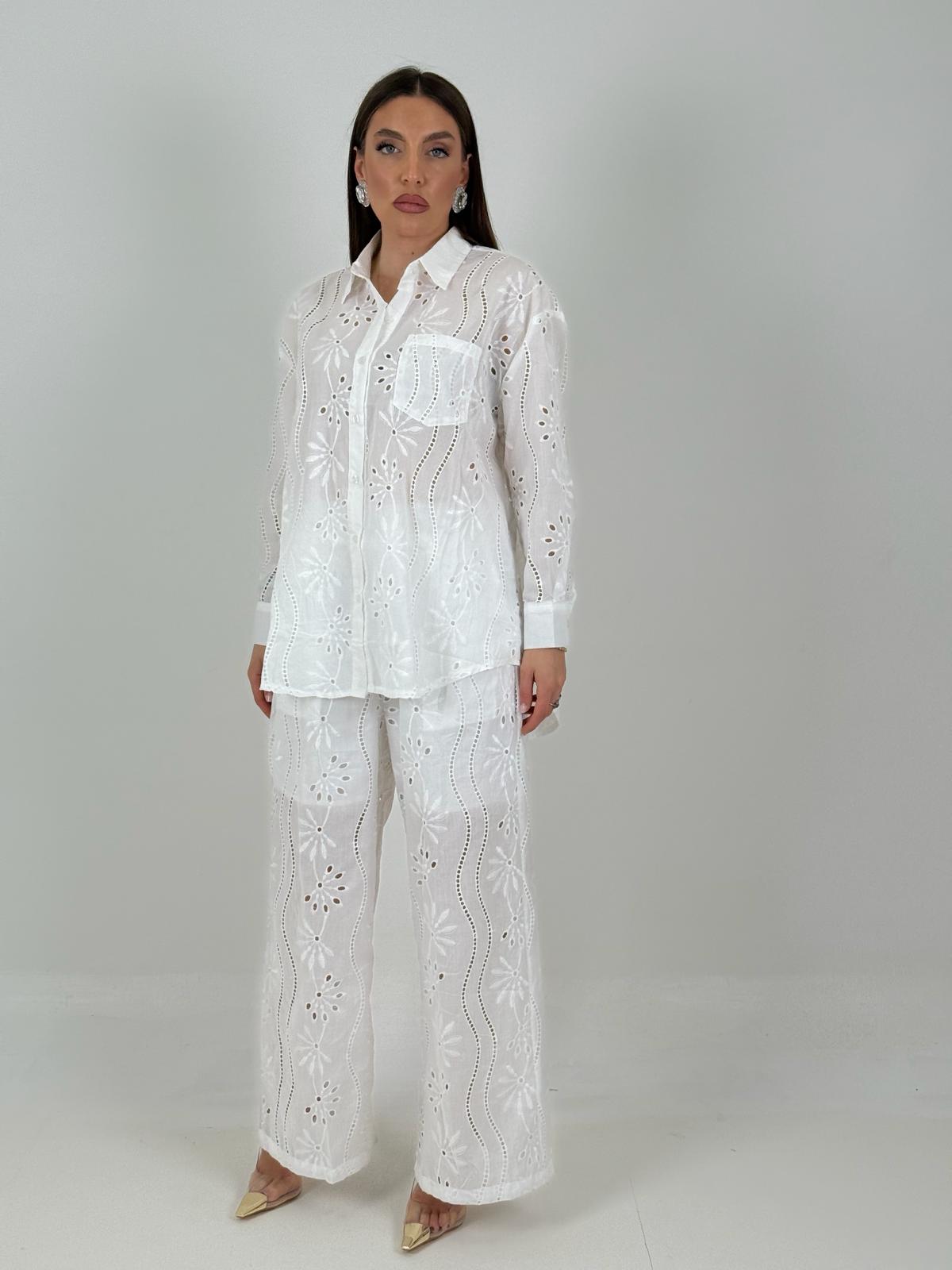 Cordset PERLA - Completo camicia e pantalone