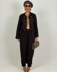 Cordset AUSILIA - Completo giacca con bottoni dorati e pantalone