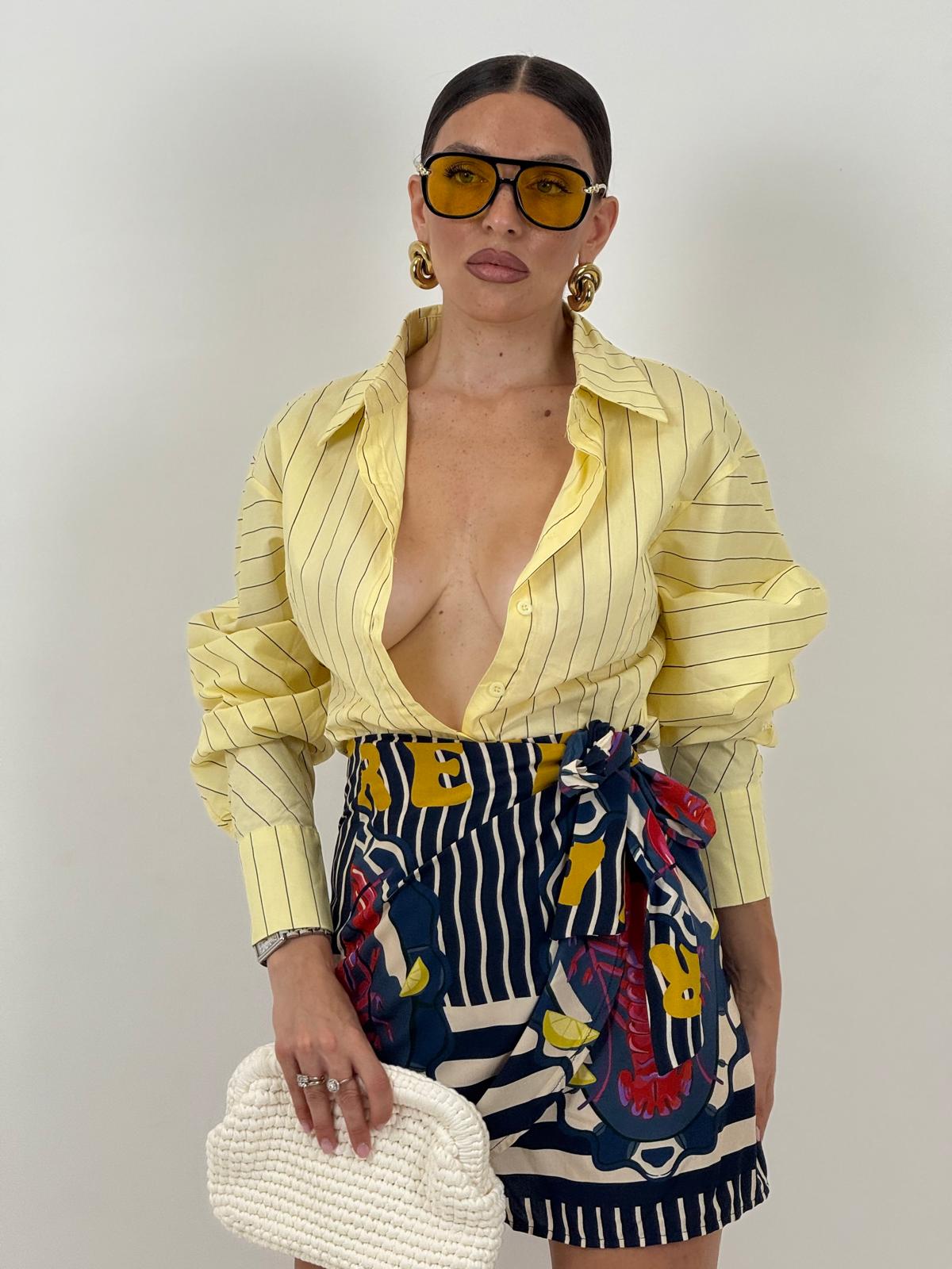 Camicia ORO a righe
