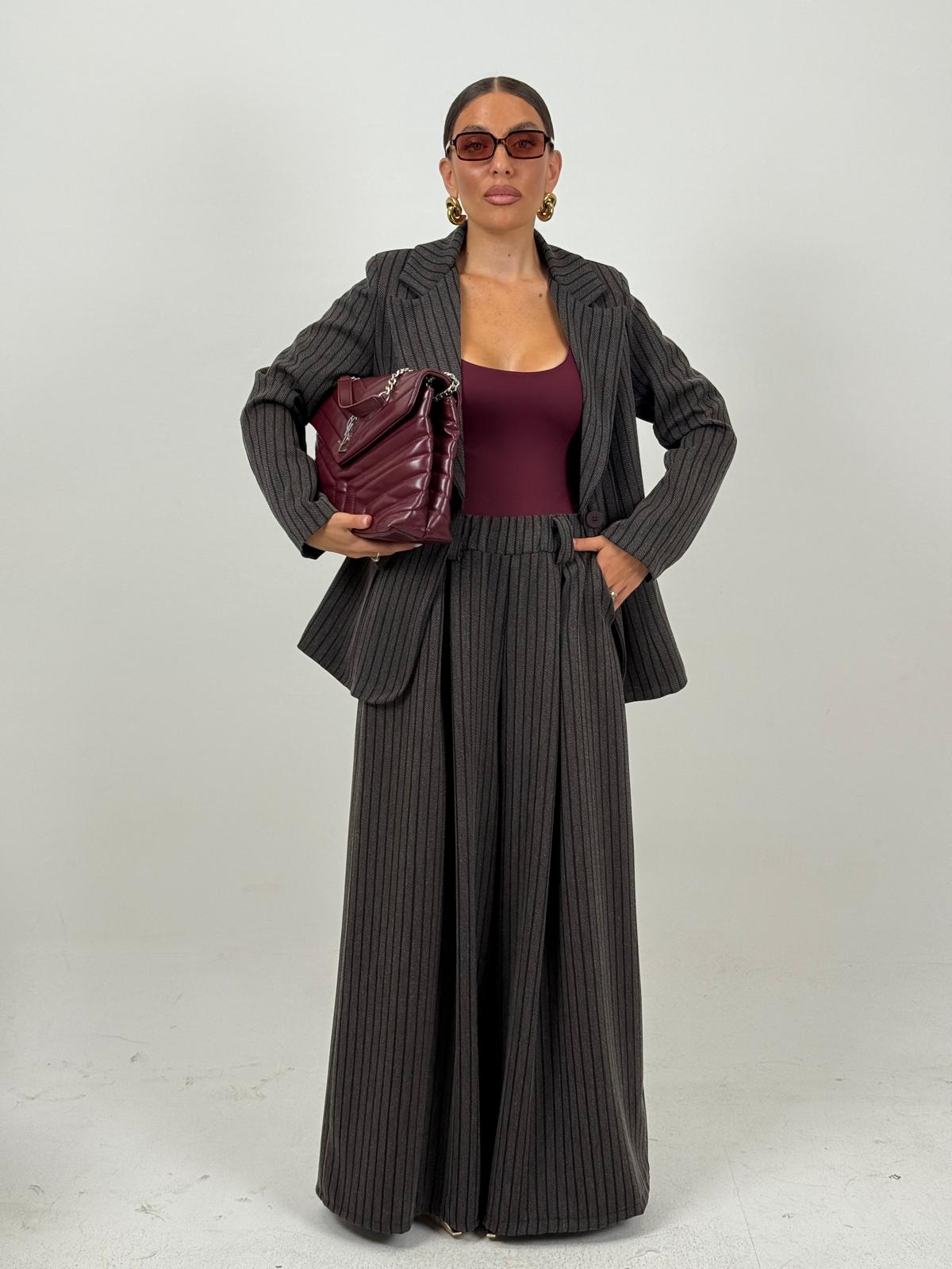 Tailleur MARIA - Completo giacca e pantalone gessato