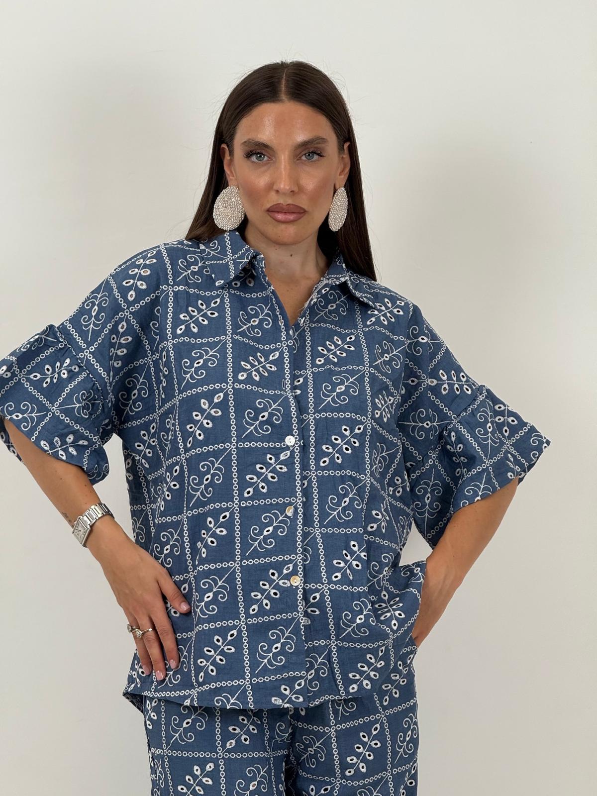 SALDO Cordset NORTH - Completo camicia e pantalone